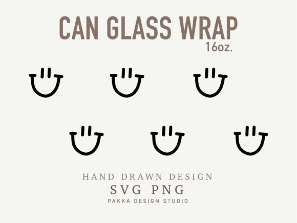 Can Glass Svg Retro Smiley Face Wrap: Real Talk for Embroidery Pros