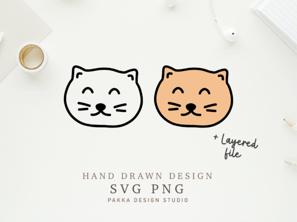 Cat Face Svg: A Designer's Take on Real Embroidery Projects