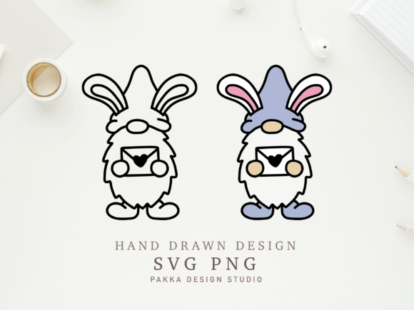 Easter Valentine Gnome SVG PNG Clip Art Review