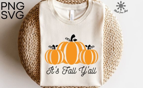 It's Fall Y'all Pumpkin Thanksgiving SVG