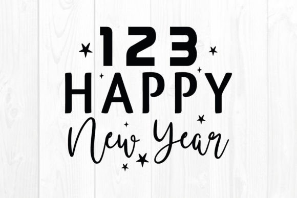 New Year Quote SVG: 123 Happy New Year – A Designer’s Review