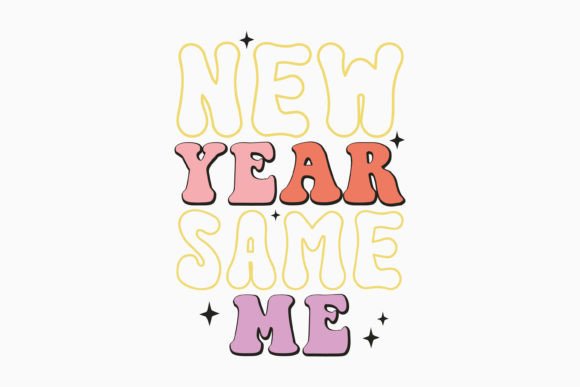 New Year Same Me Retro SVG: A Designer's Review