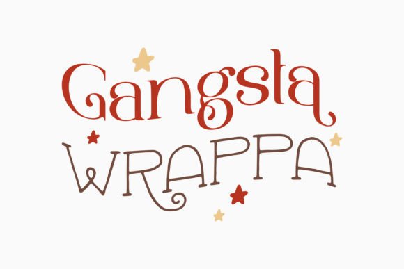 Retro Christmas Quote SVG Gangsta Wrappa: Designer Review