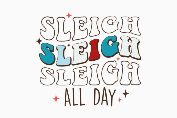 Retro Christmas Quote SVG Sleigh All Day: A Designer's Review