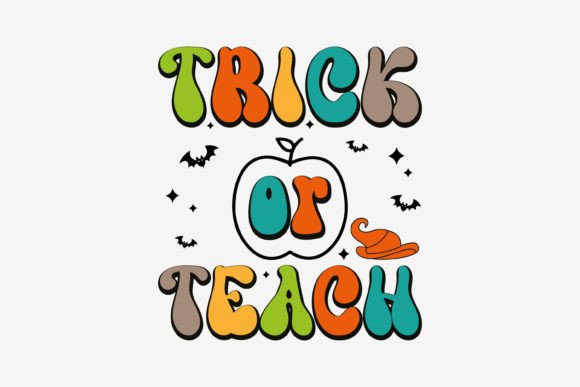 Retro Trick or Teach Halloween SVG: A Designer's Review